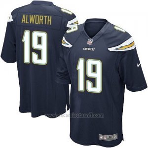 Camiseta San Diego Chargers Alworth Negro Nike Game NFL Hombre