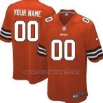 Camisetas NFL Limited Cleveland Browns Personalizada Rojo