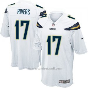 Camiseta San Diego Chargers Rivers Blanco Nike Game NFL Hombre