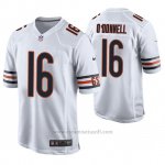 Camiseta NFL Game Hombre Chicago Bears Pat O'donnell Blanco