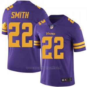 Camiseta Minnesota Vikings Smith Violeta Nike Legend NFL Hombre2