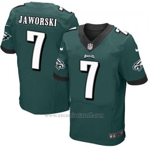 Camiseta Philadelphia Eagles Jawohski Verde Oscuro Nike Elite NFL Hombre