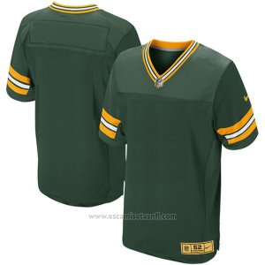 Camiseta Green Bay Packers Verde Nike Gold Elite NFL Hombre