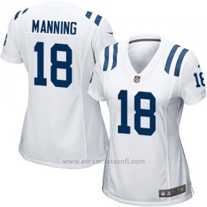 Camiseta Indianapolis Colts Manning Blanco Nike Game NFL Mujer