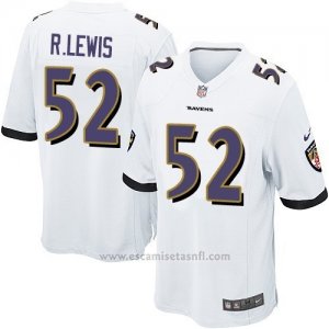 Camiseta Baltimore Ravens R.Lewis Blanco Nike Game NFL Hombre