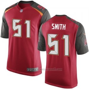 Camiseta Tampa Bay Buccaneers Smith Rojo Nike Game NFL Nino
