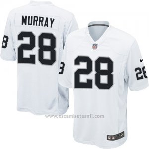 Camiseta Oakland Raiders Murray Blanco Nike Game NFL Hombre