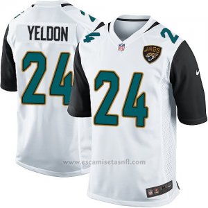 Camiseta Jacksonville Jaguars Yeldon Blanco Nike Game NFL Hombre