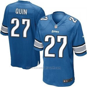 Camiseta Detroit Lions Quin Azul Nike Game NFL Nino