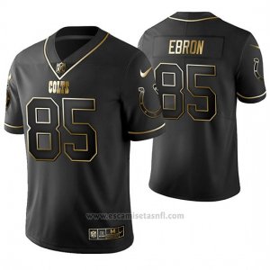 Camiseta NFL Limited Hombre Indianapolis Colts Eric Ebron Golden Edition Negro