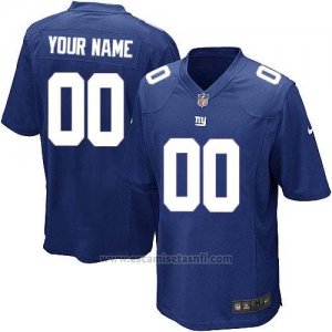Camisetas NFL Nino New York Giants Personalizada Azul