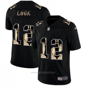 Camiseta NFL Limited Indianapolis Colts Luck Statue of Liberty Fashion Negro