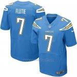 Camiseta San Diego Chargers Flutie Azul Nike Elite NFL Hombre