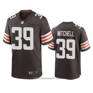 Camiseta NFL Game Cleveland Browns Terrance Mitchell 2020 Marron