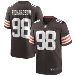 Camiseta NFL Game Cleveland Browns Sheldon Richardson Marron