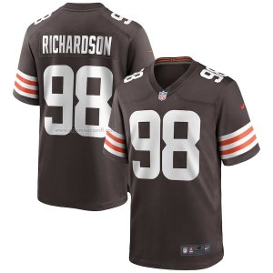 Camiseta NFL Game Cleveland Browns Sheldon Richardson Marron