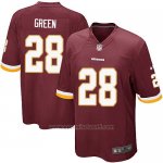 Camiseta Washington Redskins Green Rojo Nike Game NFL Marron Nino