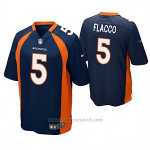 Camiseta NFL Game Hombre Denver Broncos Joe Flacco Azul