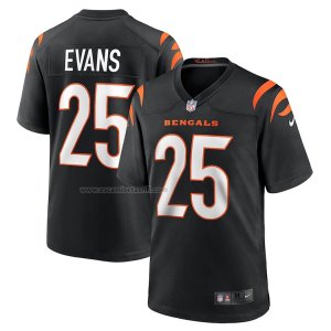 Camiseta NFL Game Cincinnati Bengals Chris Evans Negro