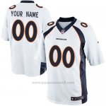 Camisetas NFL Limited Nino Denver Broncos Personalizada Blanco