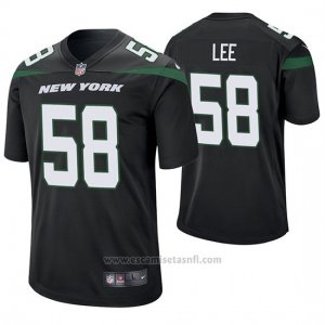 Camiseta NFL Game Hombre New York Jets Darron Lee Negro 60th Aniversario
