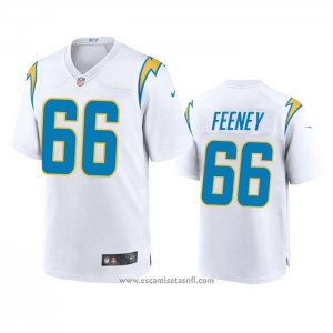 Camiseta NFL Game Los Angeles Chargers Dan Feeney 2020 Blanco