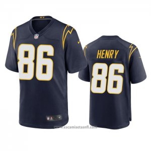 Camiseta NFL Game Los Angeles Chargers Hunter Henry 2020 Azul