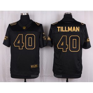 Camiseta Arizona Cardinals Tillman Negro Nike Elite Pro Line Gold NFL Hombre