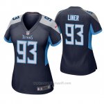 Camiseta NFL Game Mujer Tennessee Titans Dee Liner Azul