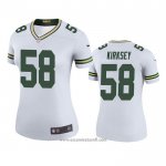 Camiseta NFL Legend Mujer Green Bay Packers Christian Kirksey Blanco Color Rush