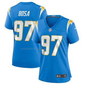 Camiseta NFL Game Mujer Los Angeles Chargers Joey Bosa Azul