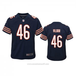 Camiseta NFL Game Nino Chicago Bears Kindle Vildor Azul