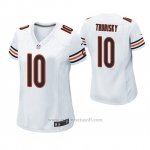 Camiseta NFL Game Mujer Chicago Bears Mitchell Trubisky Blanco