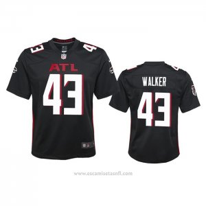 Camiseta NFL Game Nino Atlanta Falcons Mykal Walker 2020 Negro