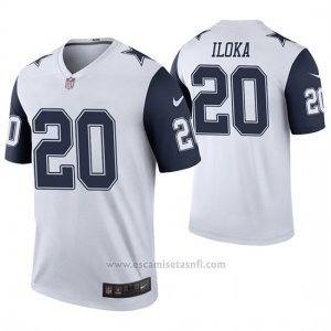 Camiseta NFL Legend Hombre Dallas Cowboys George Iloka Blanco Color Rush