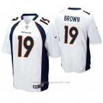 Camiseta NFL Game Hombre Denver Broncos Fred Brown Blanco