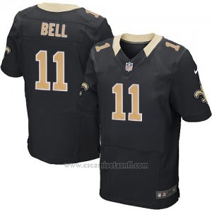 Camiseta New Orleans Saints Bell Negro 2016 Nike Elite NFL Hombre2