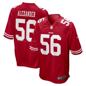 Camiseta NFL Game San Francisco 49ers Kwon Alexander Rojo