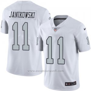 Camiseta Oakland Raiders Janikowski Blanco Nike Legend NFL Hombre