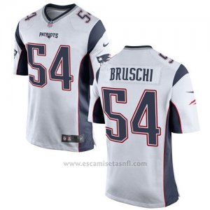 Camiseta New England Patriots Bruschi Blanco Nike Game NFL Nino