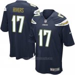 Camiseta San Diego Chargers Rivers Negro Nike Game NFL Hombre
