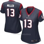 Camiseta Houston Texans Miller Negro Nike Game NFL Mujer2