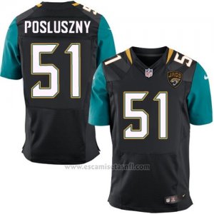 Camiseta Jacksonville Jaguars Posluszny Negro Nike Elite NFL Hombre
