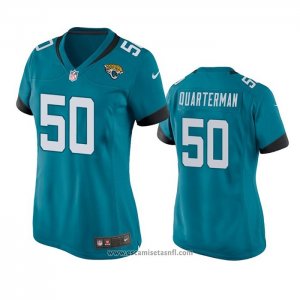 Camiseta NFL Game Mujer Jacksonville Jaguars Shaquille Quarterman Verde