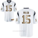 Camiseta Houston Texans Fuller Blanco Nike Gold Game NFL Hombre