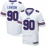 Camiseta Buffalo Bills Lawson Blanco Nike Elite NFL Hombre2