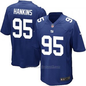 Camiseta New York Giants Hankins Azul Nike Game NFL Nino