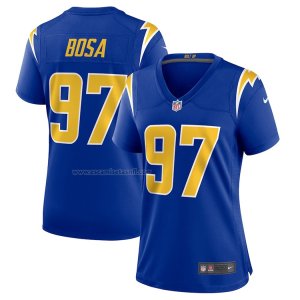 Camiseta NFL Game Mujer Los Angeles Chargers Joey Bosa 2nd Alterno Azul