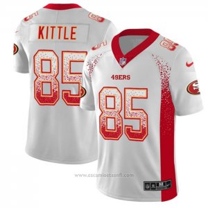 Camiseta NFL Limited San Francisco 49ers Kittle Rush Drift Fashion Blanco