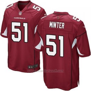 Camiseta Arizona Cardinals Minter Rojo Nike Game NFL Hombre